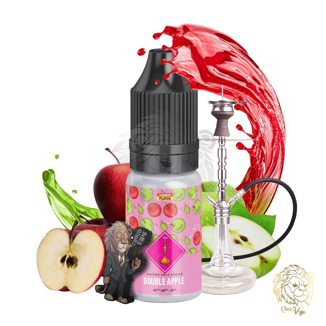 سالت ۱۰ میل هور نیفلاوا مدل شیشا دابل اپل | Horny Flava Shisha Double Apple Salt Nic