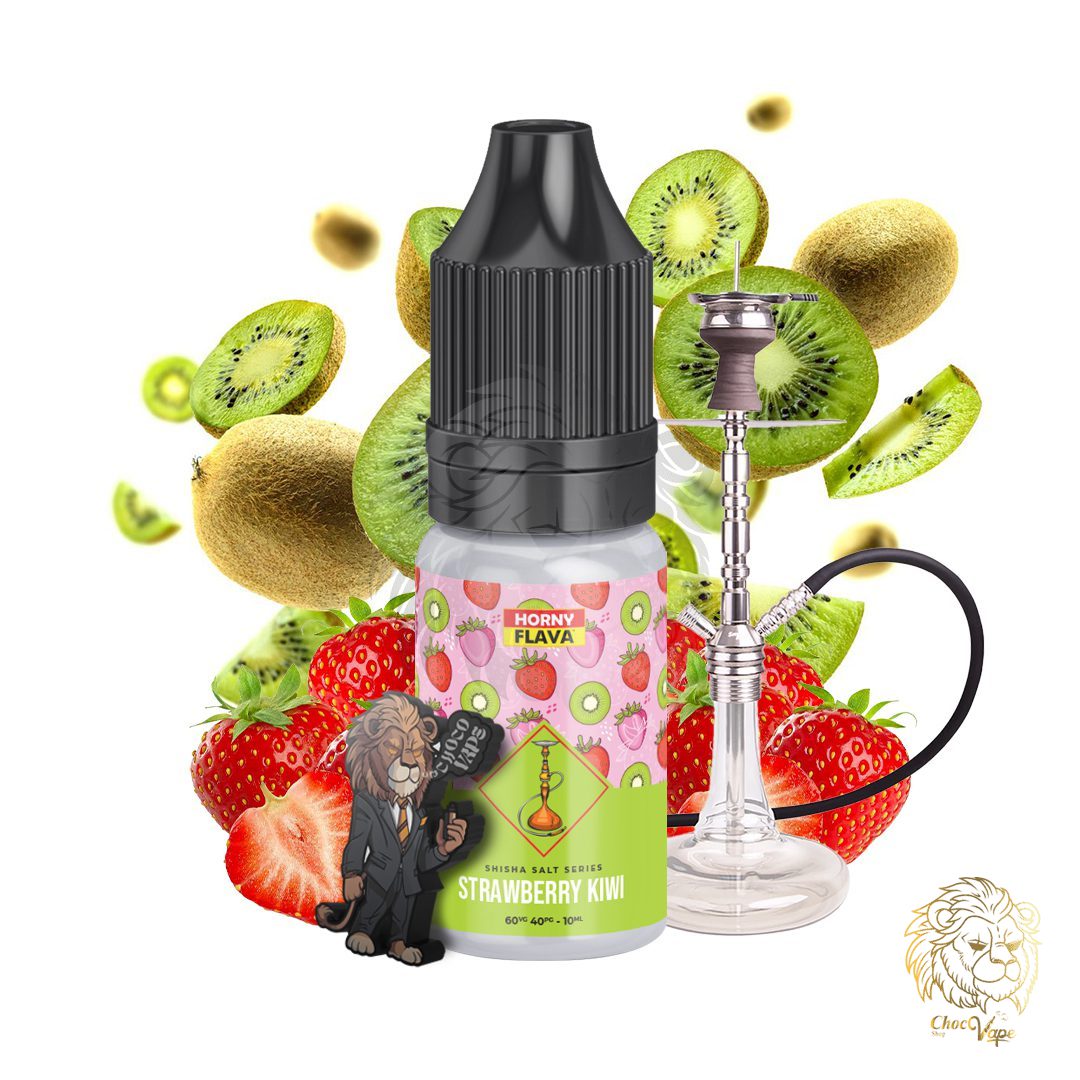 سالت ۱۰ میل هور نیفلاوا شیشا استرابری کیوی | Horny Flava Shisha Strawberry Kiwi Salt Nic