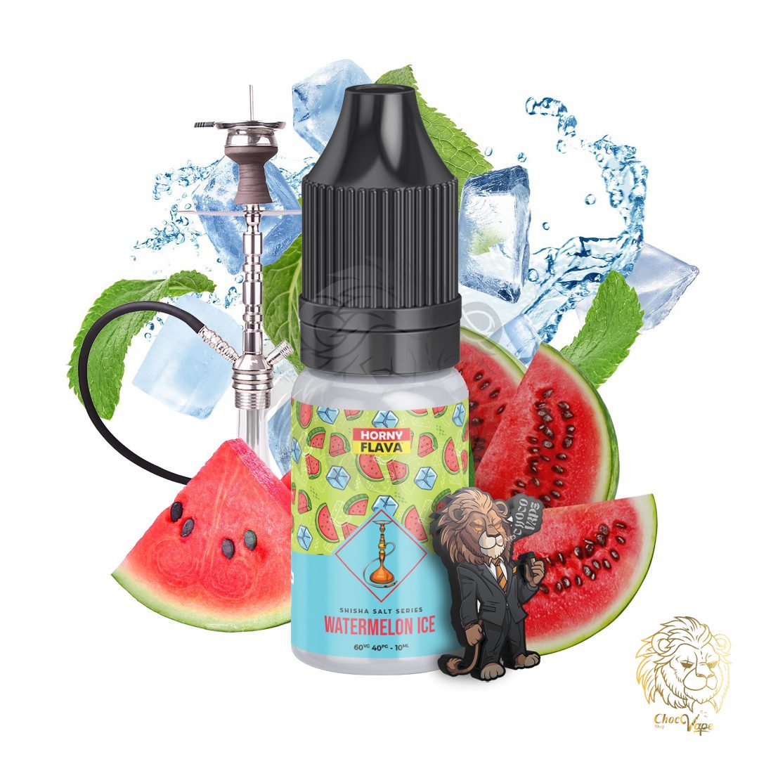 سالت ۱۰ میل هور نیفلاو مدل شیشا واترملون آیس | Horny Flava Shisha Watermelon Ice Salt Nic