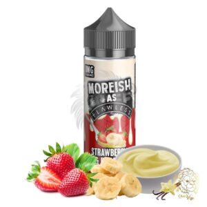 استرابری بنانا کاستارد محصول موریش پاف | Strawberry Banana Custard by Moreish Puff
