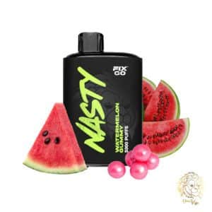 واترملون بابل گام دیسپاسبل محصول نستی | Watermelon Bubblegum Disposable by Nasty