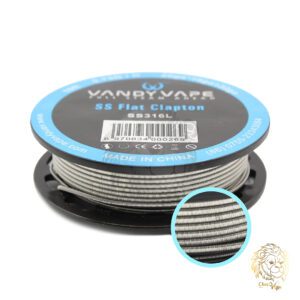 اس اس فلت کلپتون اس اس ۳۱۶ ال محصول وندی ویپ | SS Flat Clapton SS316L by Vandy Vape
