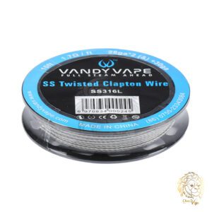 اس اس توئیستد کلپتون اس اس ۳۱۶ ال محصول وندی ویپ | SS Twisted Clapton SS316L by Vandy Vape