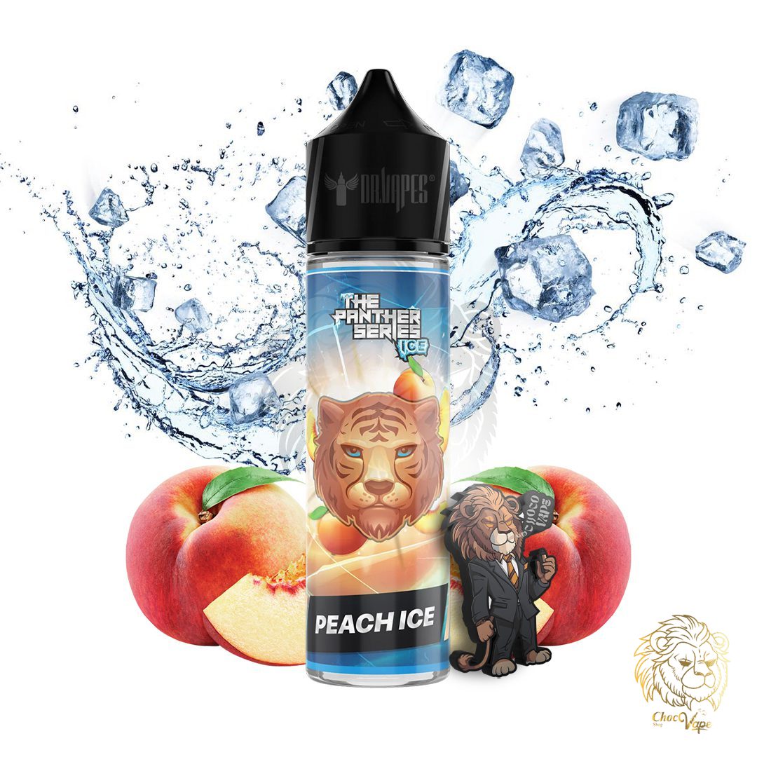 جوس ۶۰ میل دکتر ویپس مدل هلو یخ | Peach Ice By Dr Vapes