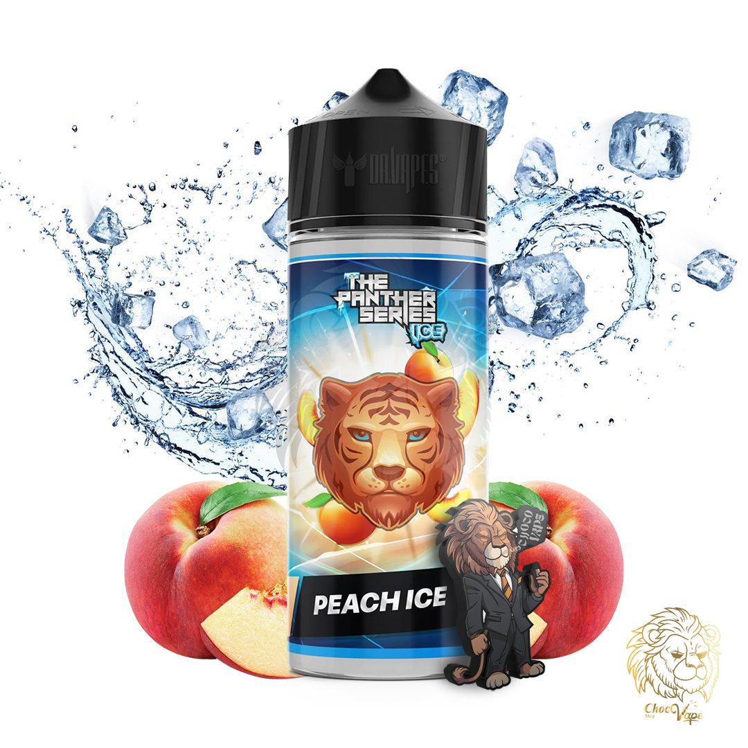 جوس ۱۲۰ میل دکتر ویپس مدل هلو یخ | Peach Ice By Dr Vapes