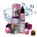سالت ۳۰ میل ویگاد مدل آدامس بادکنکی انگور و یخ | Grape Bubble Iced By Vgod Salt Nic