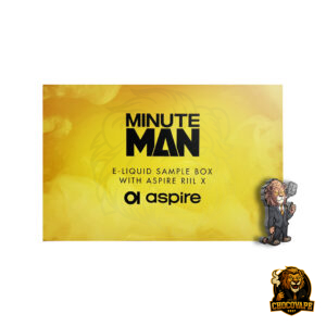 باکس ویژه پاد سیستم ریل ایکس محصول اسپایر و سالت مینت من | Minute Man E-Liquid Sample Box with Aspire Riil X