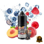 سالت ۳۰ میل هلو بلوبری رزبری یخ محصول سمز ویپ | Frozen Peach Power by Sams Vape Salt Nic